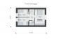 Проект одноэтажного дома с мансардой и террасой Rg5835 План4
